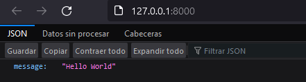 FastAPI Hello World